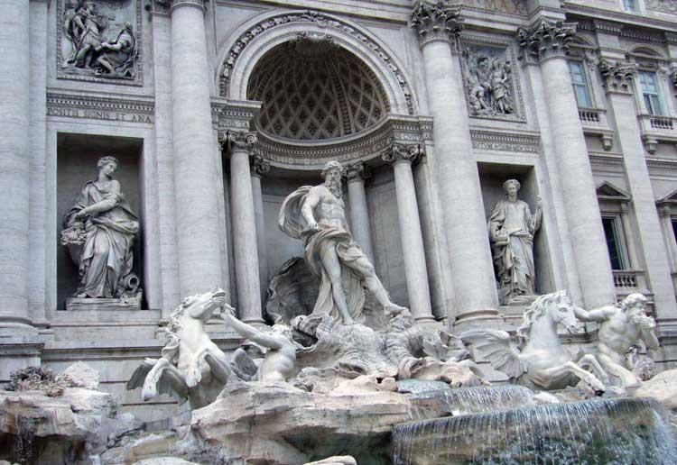 Trevi fountain