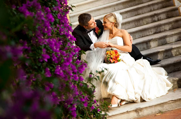 Lovely couple wedding at villa Lungomonte