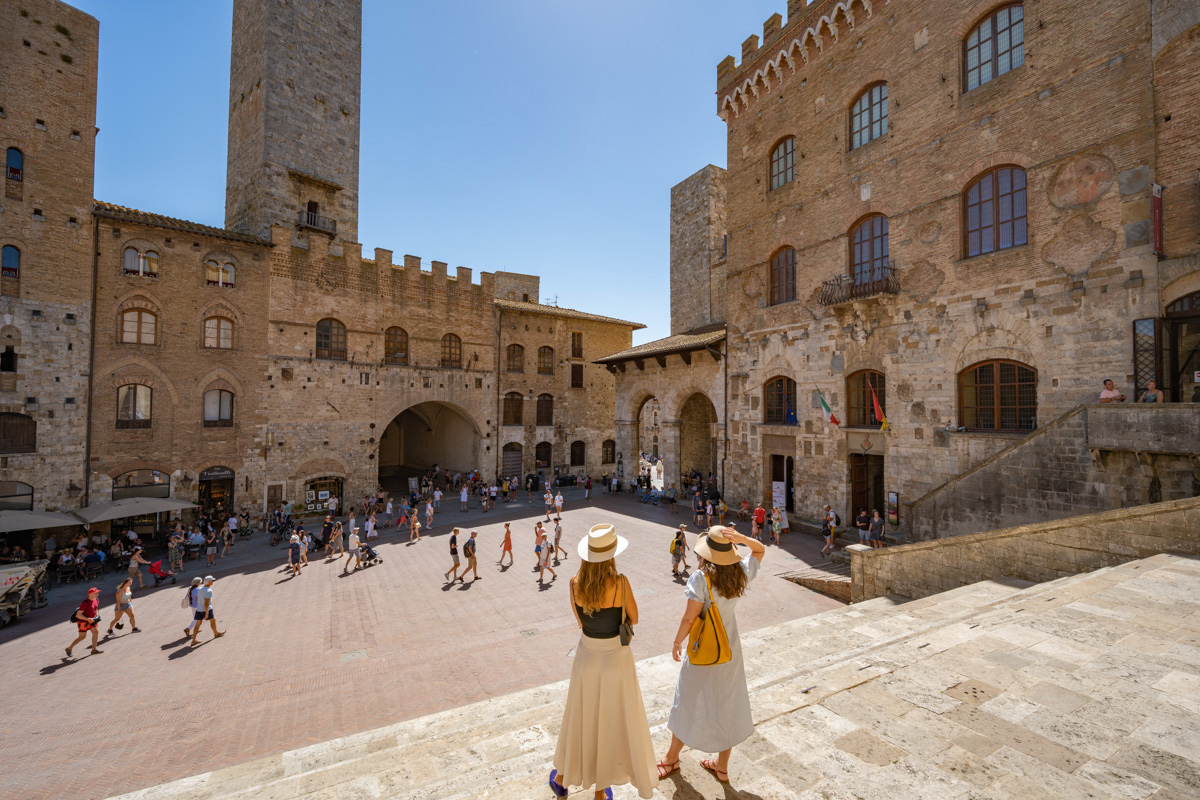 The historic centre of San Gimignano